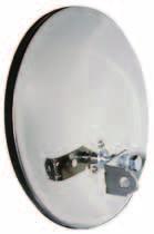 CONVEX MIRRORS RELATED ACCESSORIES 608 Offset Mount 8" Convex Mirror 8" diameter convex glass mirror.