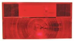 INCANDESCENT COMBINATION REAR STOP TURN & TAIL LIGHTS 25911 / 25912 / 25913 / 25914 RV Stop/Turn/Tail Light with Reflex Surface mount rear combination tail light.