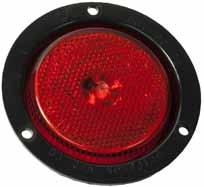 CLEARANCE/MARKER LIGHTS LED CLEARANCE & SIDE MARKER LED 173 LED 2½" Clearance/Side Marker Light w/ Reflex Round, 2-1/2" diameter.