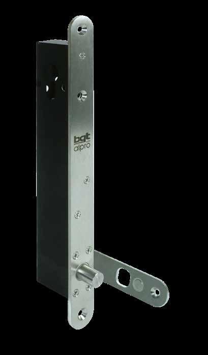 deadlocking bolt Slimline - Key Overide DB25KO The Alpro DB25KO key override model offers the same functionality as the standard DB25 with provision for a Euro profile cylinder as a means of
