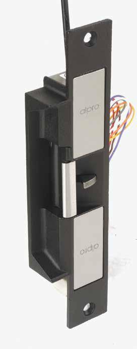 monitored electric strike AL2000 The Alpro AL2000 series high security monitored strikes are designed for timber and metal door applications.