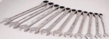 66 $128 95 59708A 8 Piece Multigear Combination Fixed Head Geared Wrench Set 5/16-3/4 12 Point