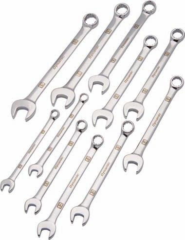 99 D074203 19 Piece Metric Chrome Finish Combination Wrench Set 6-24 mm List Price: