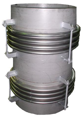 - METALLIC EXPANSION JOINTS - 2. Universal Expansion Joint Universal Expansion Joint consists of two bellows connected by a center spool piece with flange, pipe ends and others.