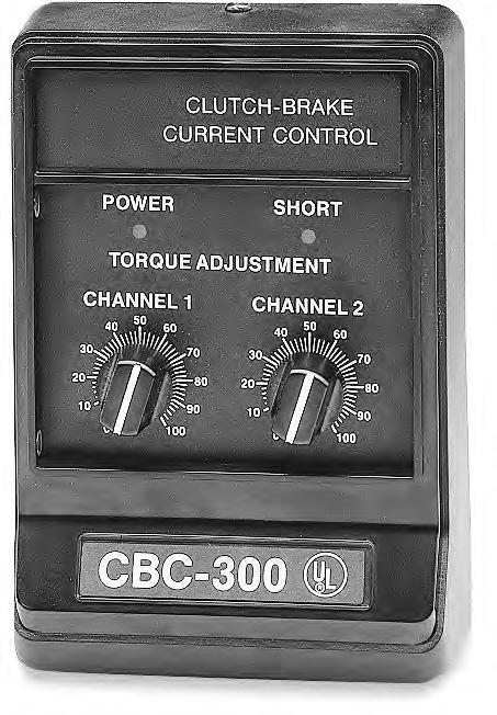 CBC-300 Series & CBC-300C Series Dual Channel Adjust Clutch/Brake