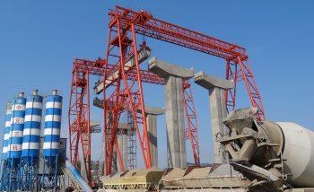 Gantr y Crane for Highway Construction Lifting Capacity t 60