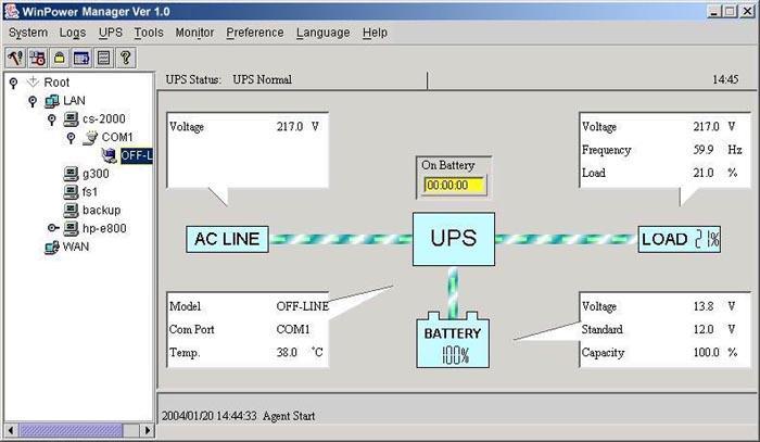 Software Installation -- WinPower -- WinPower is brand new UPS monitoring software, which provides user-friendly interface to monitor and control your UPS.