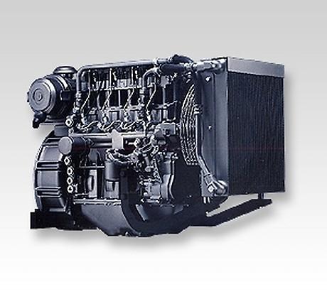 Engine specifications Engine manufacturer Deutz AG Model F4M2011 [50Hz] Exhaust emission level Stage II Engine cooling system Oil Nr.