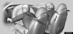 COMFORT ADJUSTMENT SRS AIRBAGS The SRS (Supplemental Restraint System) airbags are designed to provide further protection for the driver and front passenger in addition to the primary safety