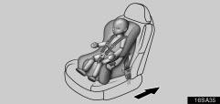 COMFORT ADJUSTMENT 16sa34 16sa35 Never put a rear facing child restraint system on the front passenger seat because the force of the rapid inflation of the front passenger airbag can cause death or