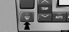 AIR CONDITIONING If manual on off of the air conditioning is desired Push the A/C button to turn the air conditioning on and push it again to turn the air conditioning off.