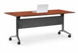 Featuring a quick response lever and locking casters these tables are designed so they may be nested together for easy storage.