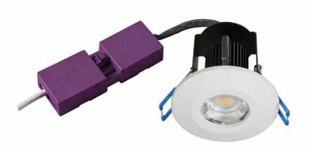 H DOWNLIGHTS TRIUMPH ACTIVATE LED FIRE RATED TRIUMPH ACTIVATE LEDCHROIC downlight True ACtivate Driver-On-Board (DOB) mains operated technology providing dimmability, driver efficiency and