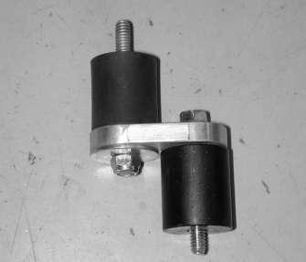These should be assembled as shown above. e. Install the intake mount assembly into the front hole where the aluminum bracket that mounted the IAC solenoid valve was located. f. For this step the battery must be removed.