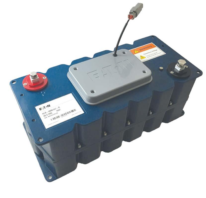 Technical Note 19 XLR Energy Storage Module XLR Energy Storage Module Safety The XLR 48 V module contains stored energy of 54 watt-hours and can discharge up to 97 amps if short circuited.