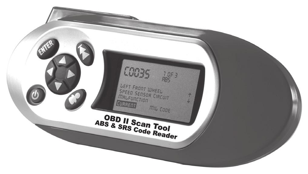 ABS/SRS Code Reader Global OBD II Scan Tool