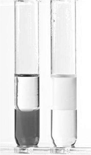 Results: On addition of the bromine water, the following observations were made: - The test tube which contained the alkane remained deep red in
