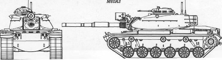 M60A3/M60A3 TTS Pat ton The M60A3 Patton followed the M60A1 version into production and introduced a number of significant improvements.