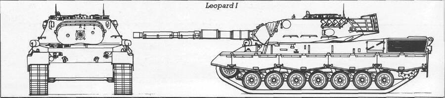 Krauss - Maffei Leopard 1 to 1A3 Series The Leopard 1 family grew out of the mid fifties agreement between France and West Germany to develop a common MET design.