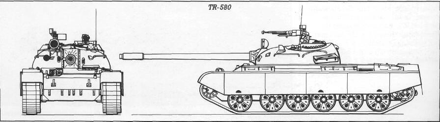 TR-580, TR-85, TR-800 In the early seventies it is known that Romania approached a number of West German firms for aid in rebuilding her fleet of T-series MBTs to a more modern standard with new