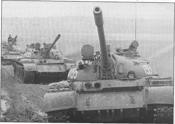 been produced on or converted from the T-55 chassis.