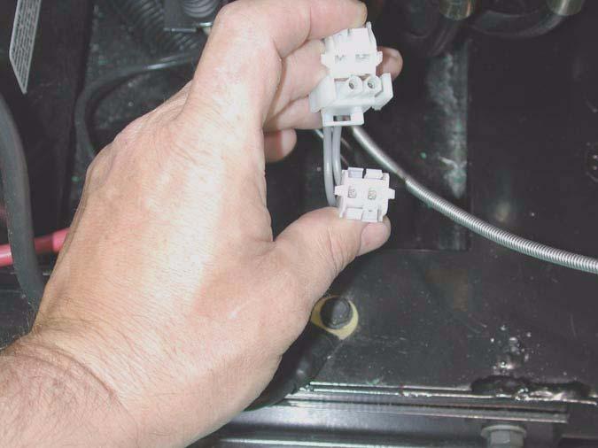 If a customer has complained of this situation, the following change should be made to the wiring harness: 2.1. The service kit consists of three adaptors that reverse the polarity of the connections.
