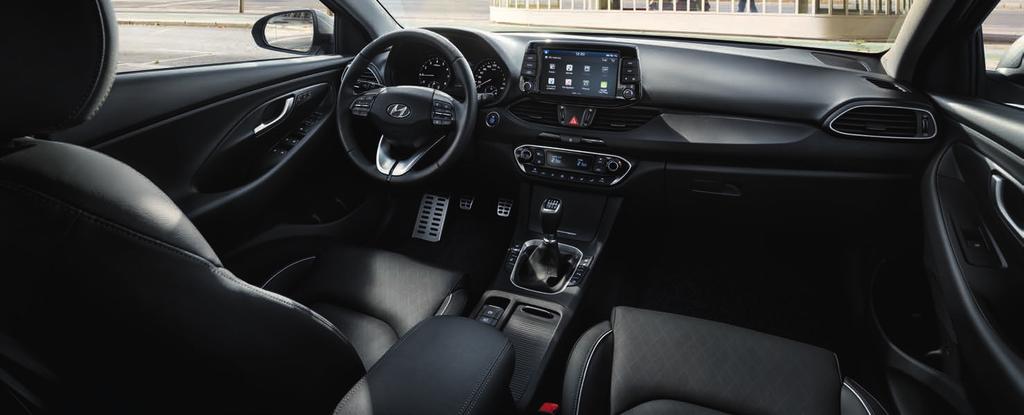 The simple elegance of the dashboard, cabin surfaces and fixtures creates a premium feeling of quality and space.