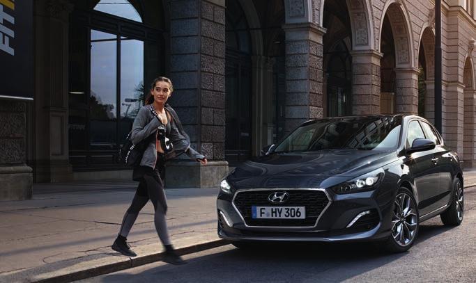 With Hyundai SmartSense, our cutting-edge Advanced Driver Assistance Systems, the i30 Fastback is leading the segment with the latest active safety