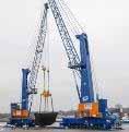 rubber-tyred portal harbour cranes Floating cranes Solutions for dedicated cargo handling