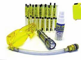 Multi-Shot Injector, 6 Stay-Brite Dyes, Underhood Labels Get a Complete Leak Detection Kit for Less than the