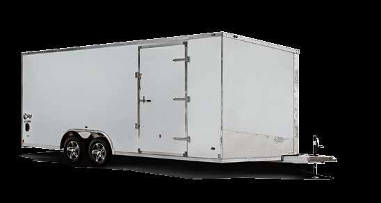 Aluminum advantages go beyond smooth styling. Rugged construction, corrosion-free materials, precise workmanship and more add up to a stunning auto hauler.
