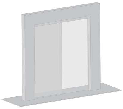 Overview These instructions are for installation of the PURE sliding door system for the following mounting and style versions: 1. Wall mount 2. Ceiling mount (with/without sidelite) 3.