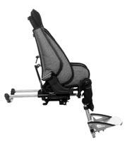 MODELS EASyS 1 seating system Item code 6609/5 Seat depth 19-30 cm / 7.5-11.8" Seat width 19-31 cm / 7.5-12.2" Back height 40-65 cm / 15.7-25.6" Lower leg length 17-30 cm / 6.7-11.