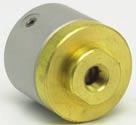 Hg vacuum Inlet Port: #10-32 female thread Mounting: 15/32-32 female thread to mount to Clippard Minimatic valves and components; no spacers or washers are required when assembled to any Clippard