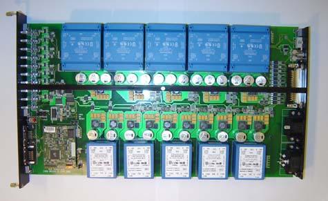 The LVBOX also contains the so called ELMB Motherboard, ELMB module [5], 200VDC distribution Fuse-Board, internal cable set, and chassis and water cooled heatsink, see photo in Figure 5.