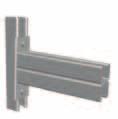 Cantilever Arm Brackets - SCA CCH422 41x21x2.5 B2B A Length Allowable Load A (mm) F 1 * F 2 * F z ** 150 2.50 1.30 4.80 300 1.30 0.60 4.80 450 0.80 0.40 4.80 600 0.60 0.30 4.80 700 0.50 0.30 4.80 800 0.