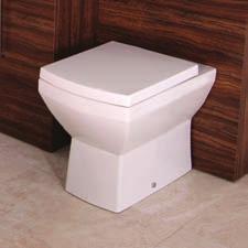 Available as a standard toilet, back to wall or wall hung H 790 W 370