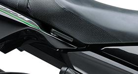 Carrying Convenience Multi-function Instrumentation Headlamp The Ninja ZX-14R features retractable luggage hooks