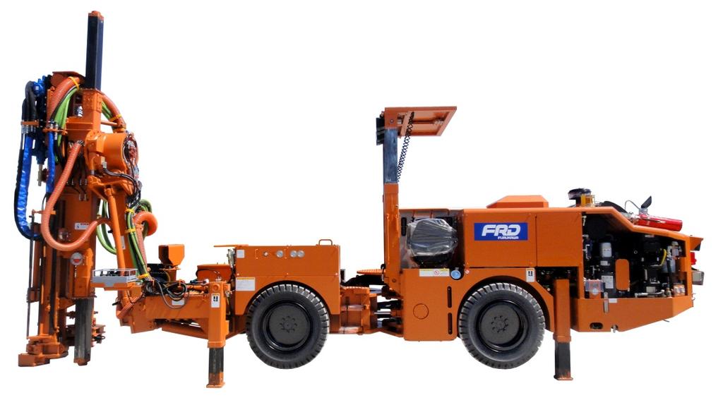 Model FTH1AM-709 Engine Weight 13.8 ton Diesel engine Hydraulic drifter HD709 Model Kubota V3307-DⅠ-T Guide shell 1 unit Displacement 3.331 Liters Boom 1 unit Rated output 55.