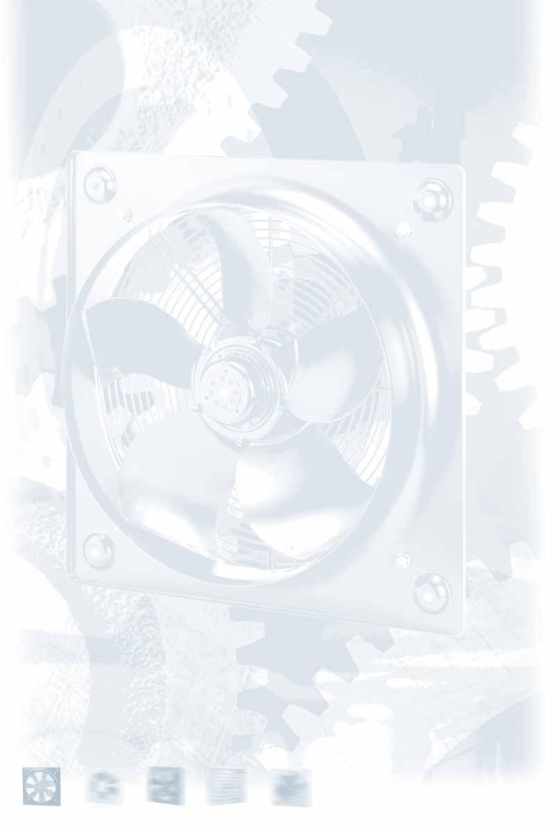 PLATE MOUNTED AXIAL FLOW FANS COMPACT Series type HCBB / HCBT (Aluminium impellers) 0 025582 603074 Compact design Corrosion resistance Flame retardant terminal Box Range of low profile plate mounted