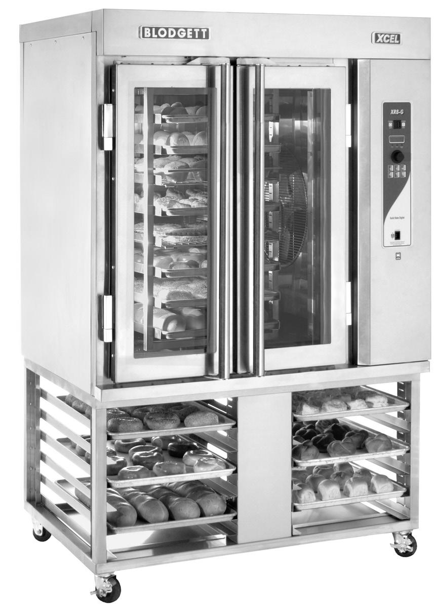 XR SERIES GAS & ELECTRIC ROTATING RACK CONVECTION OVENS REPLACEMENT PARTS LIST EFFECTIVE JUNE, 202 Superseding All Previous Parts Lists.