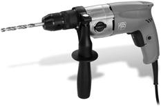 Drills ABOP 6 Select ABOP 10 Select ABOP 13-2 Select BOP 6 BOP 10 BOP 10-2 Fast-running single-speed drill (battery-powered) with excellent speed stability, up to 6 in steel in metal construction.