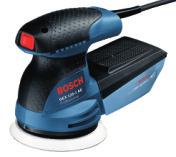 90 Professional Blue Power Tools for Trade & Industry Random Orbit Sander GEX 125-1 AE Professional Fatigue-free sanding in any position Compact, ergonomic design with three softgrip surfaces for