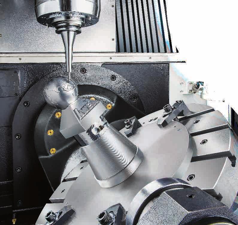 The 12,000 / 15,000 rpm direct drive spindle or 16,000 / 20,000 rpm built-in spindle and other options.
