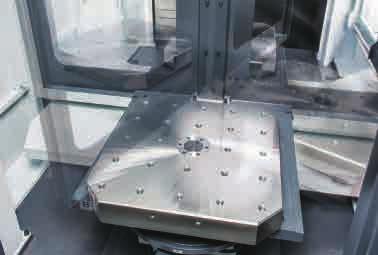 mechanism with full circumference hydraulic break system,