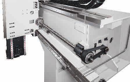 Optional for equipping automatic head changer and horizontal / vertical ATC system for five-faced
