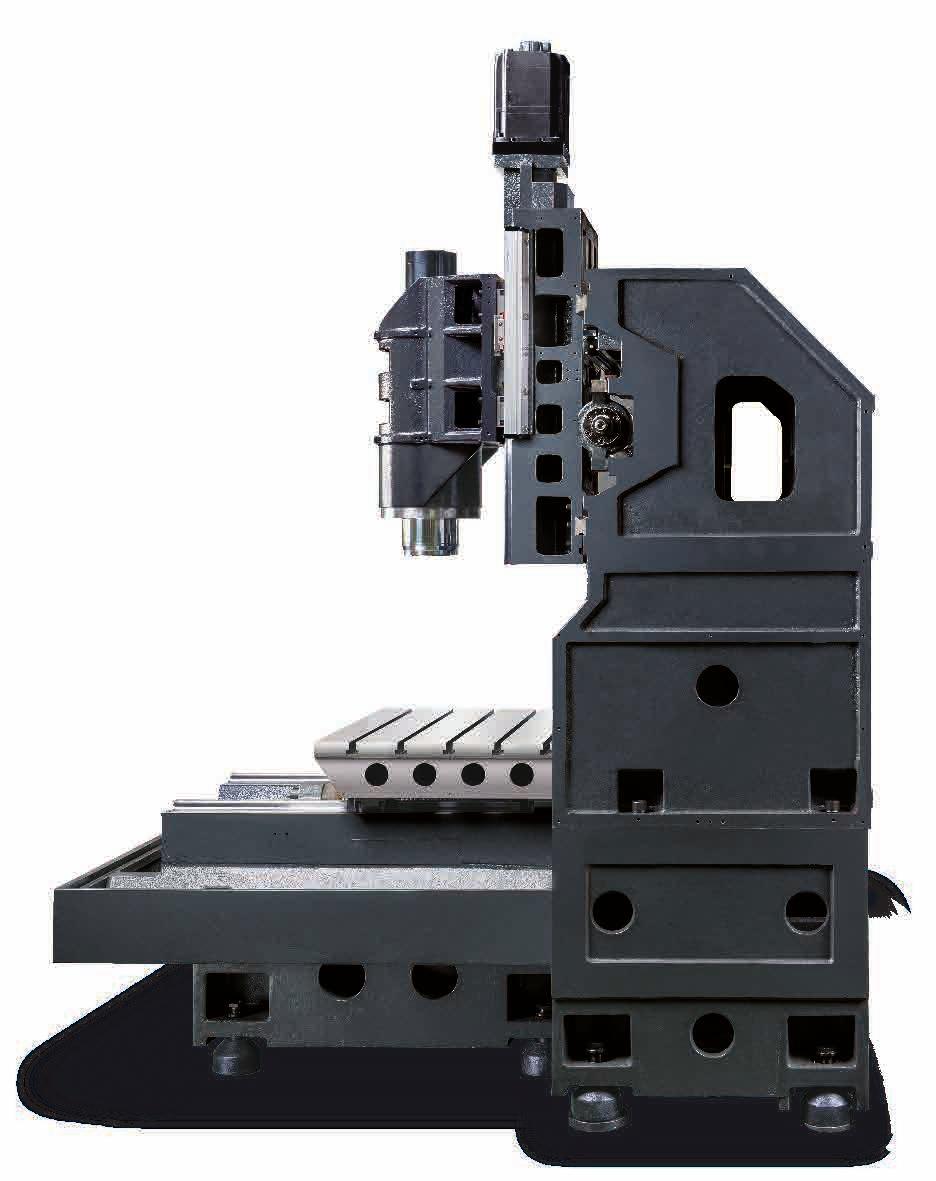 Three axes adopt roller type linear guide way and precise ball screw which is specific for mold & die industry,