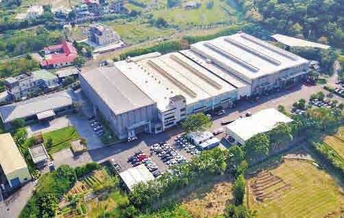 built factories, including Taiwan Jiayi large factory new construction and China Wujiang factory plant expansion.