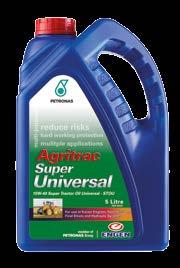 ENGEN AGRITRAC SUPER UNIVERSAL A new generation Super Tractor Universal Lubricant (STOU) designed to provide the farmer with ONE top quality, multigrade, multi-functional lubricant.