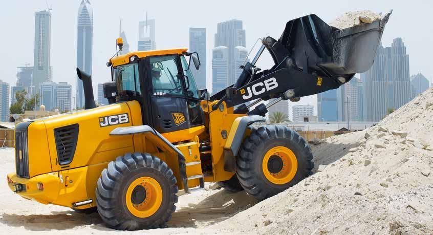 456 WHEELED LOADING SHOVEL Designed to deliver outstanding power and optimum efficiency, every